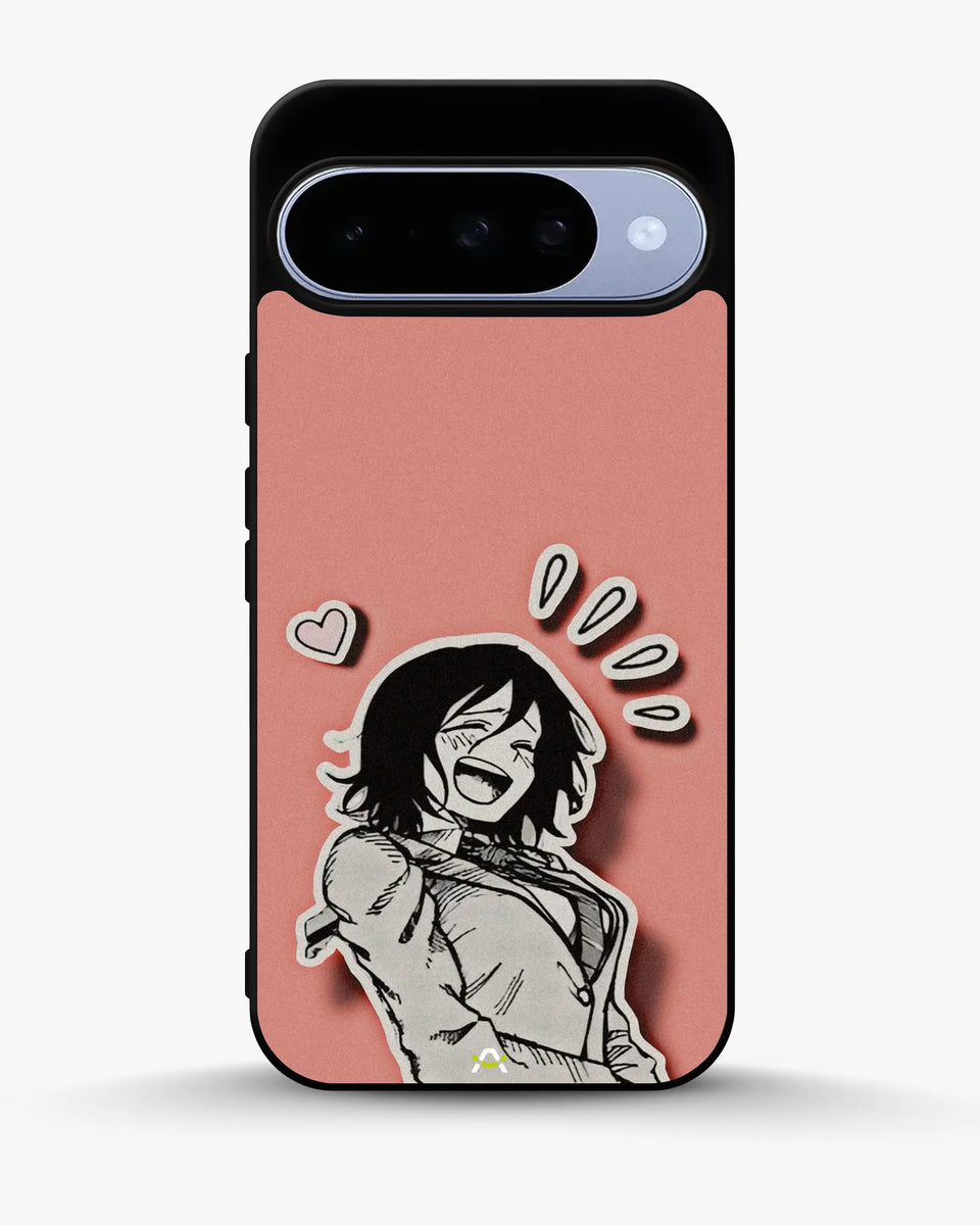 Creslia manga girl rose heart phone case - manga girl rose heart phone case google pixel 10