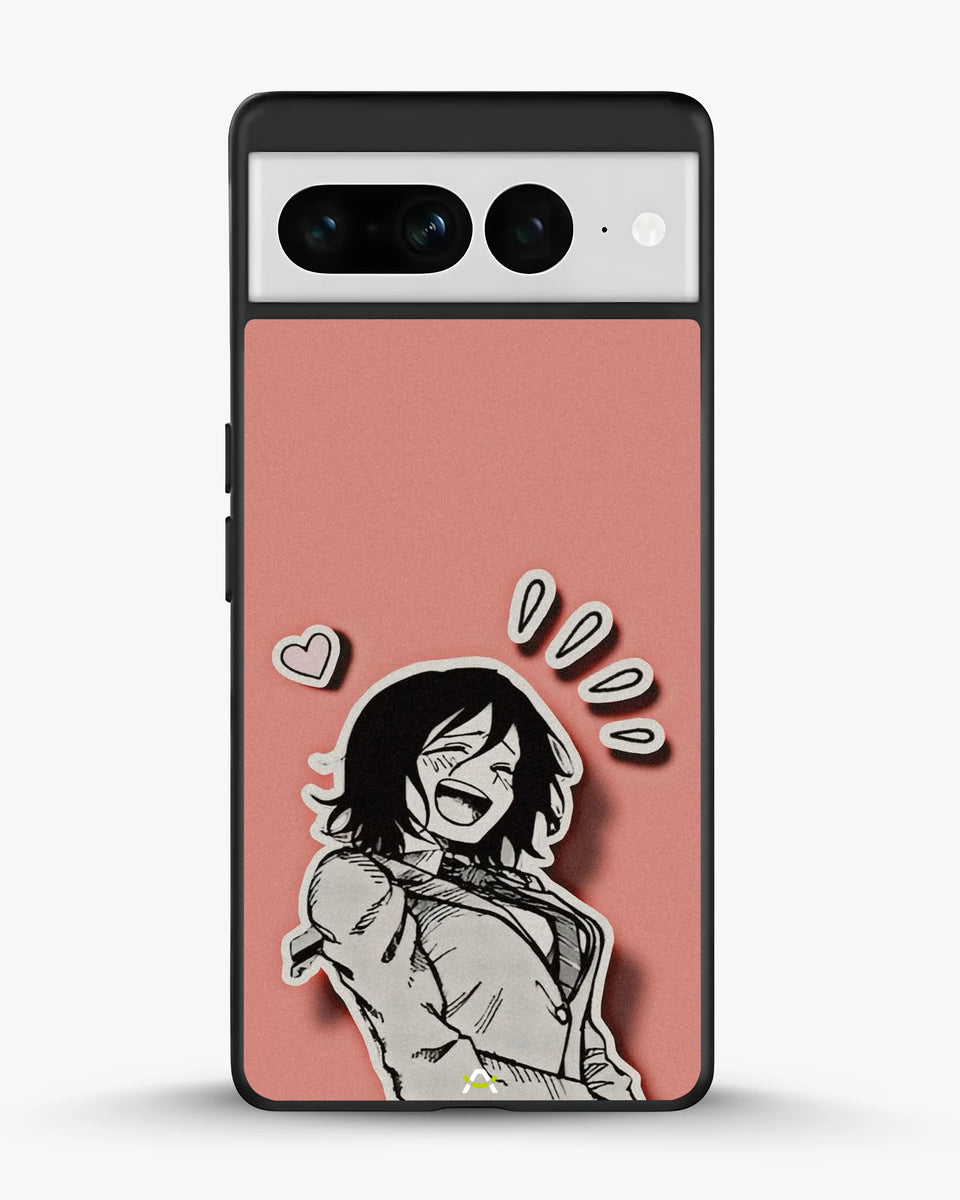 Creslia manga girl rose heart phone case - manga girl rose heart phone case google pixel 7 pro