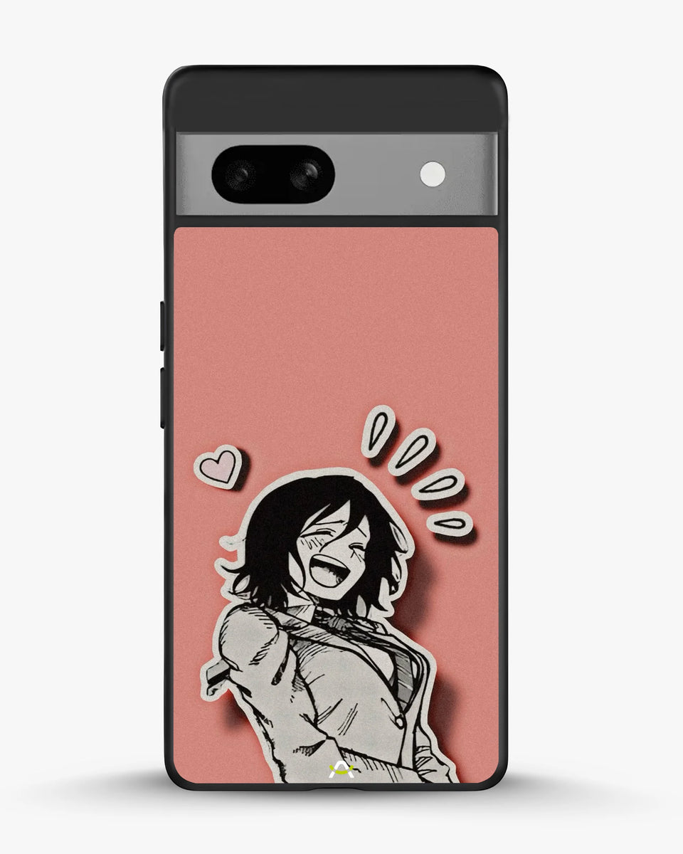 Creslia manga girl rose heart phone case - manga girl rose heart phone case google pixel 7a
