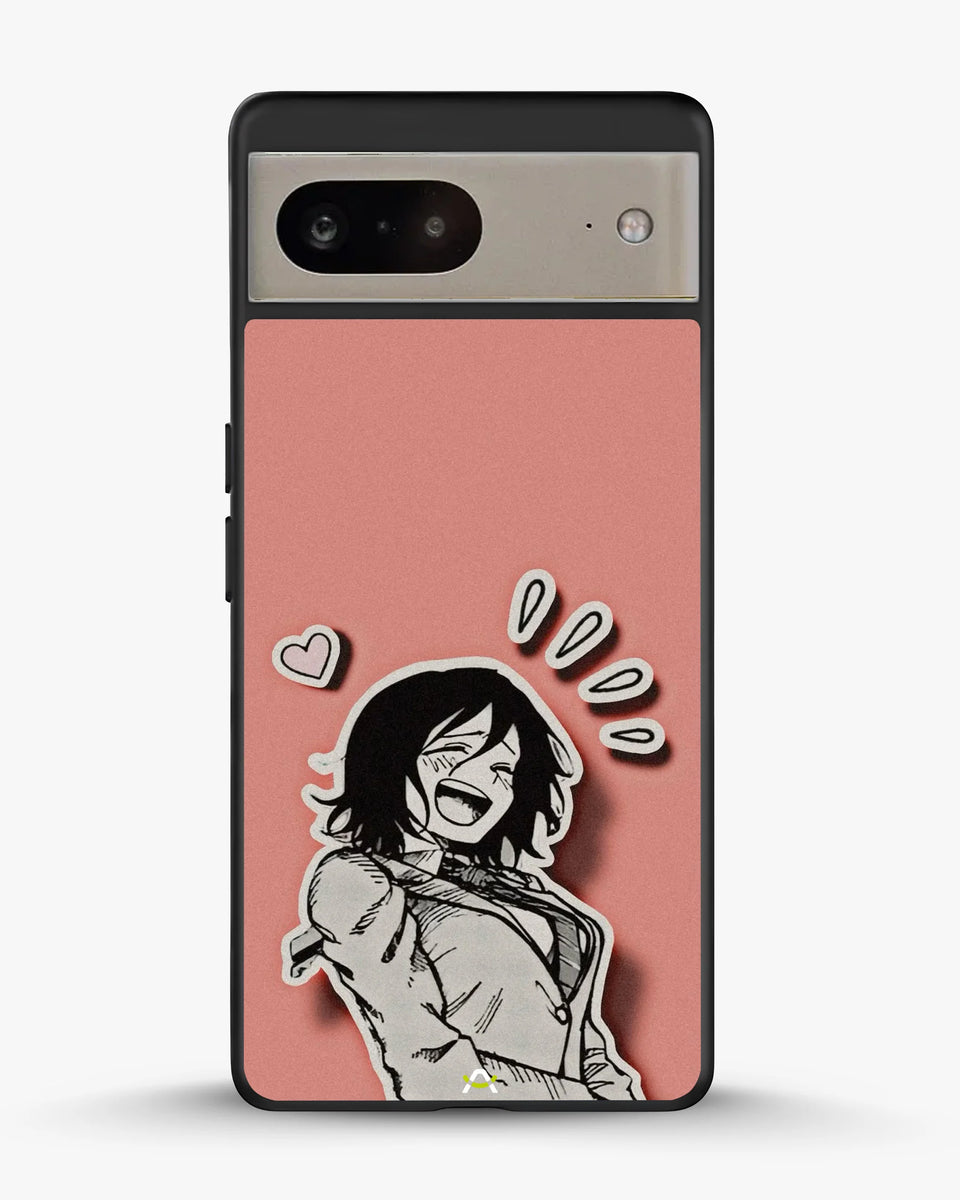 Creslia manga girl rose heart phone case - manga girl rose heart phone case google pixel 8a