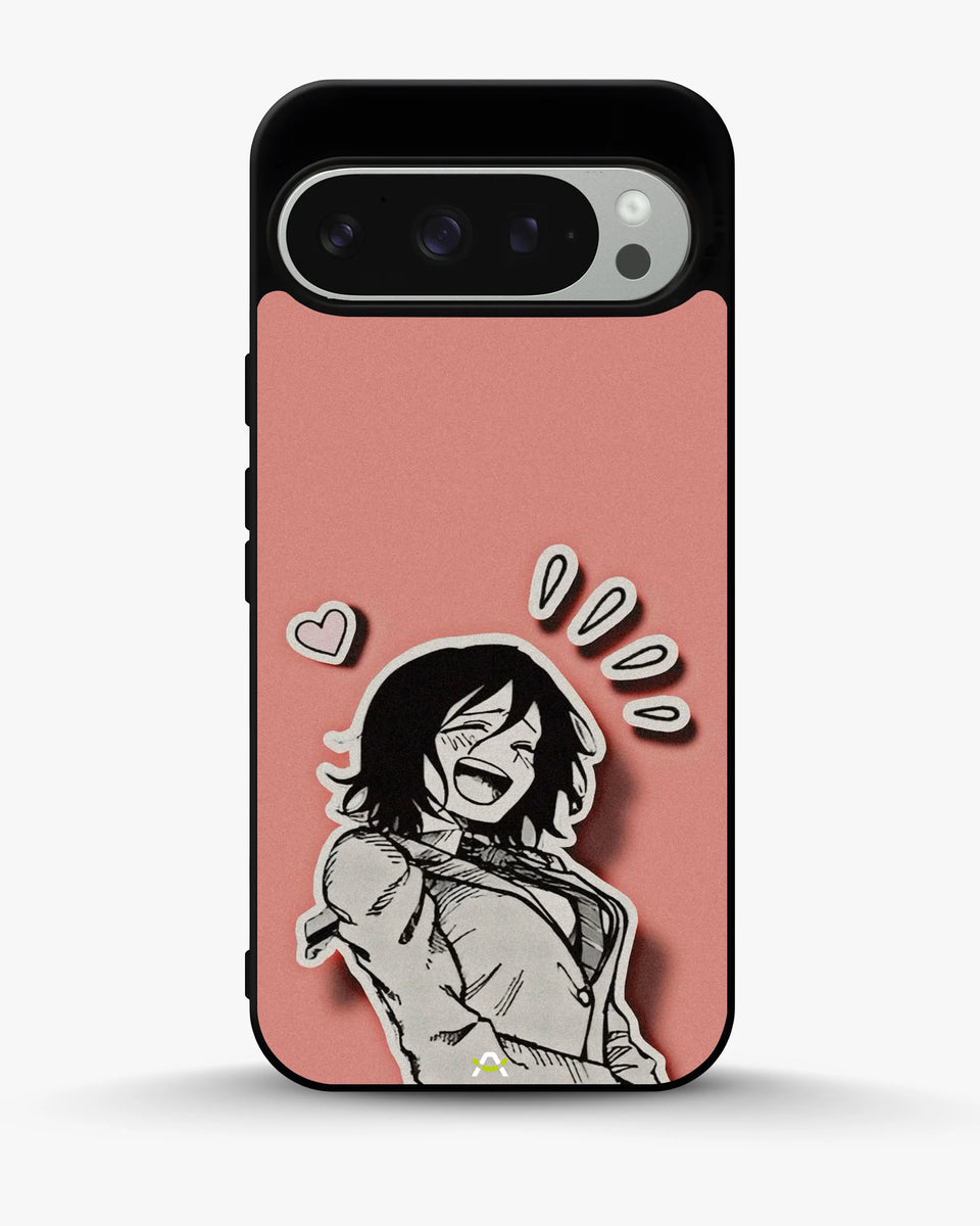 Creslia manga girl rose heart phone case - manga girl rose heart phone case google pixel 9 pro
