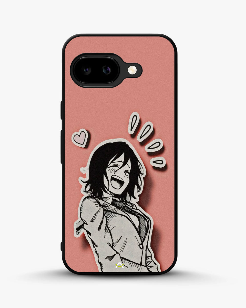 Creslia manga girl rose heart phone case - manga girl rose heart phone case google pixel 9a