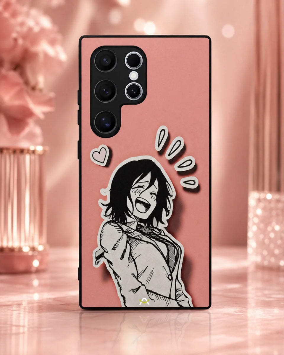 Creslia manga girl rose heart phone case general construction specs - manga girl rose heart phone case google pixel general specs 4