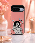 Creslia manga girl rose heart phone case general construction specs - manga girl rose heart phone case google pixel general specs 6
