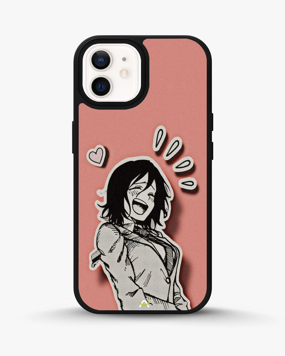 Creslia manga girl rose heart phone case - manga girl rose heart phone case iphone 12