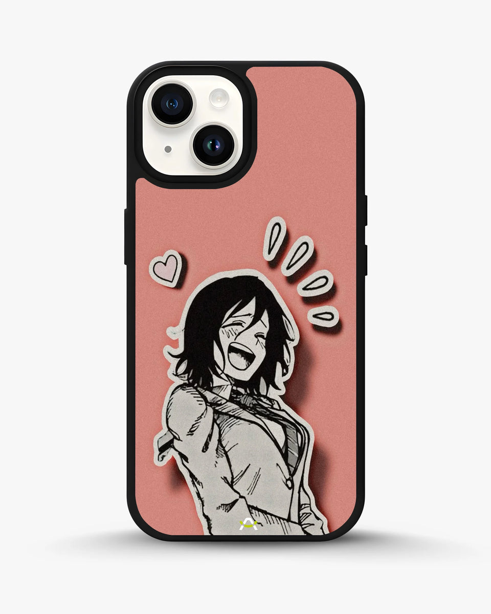 Creslia manga girl rose heart phone case - manga girl rose heart phone case iphone 14 plus