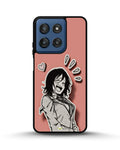 Creslia manga girl rose heart phone case - manga girl rose heart phone case moto g stylus 5g 2024