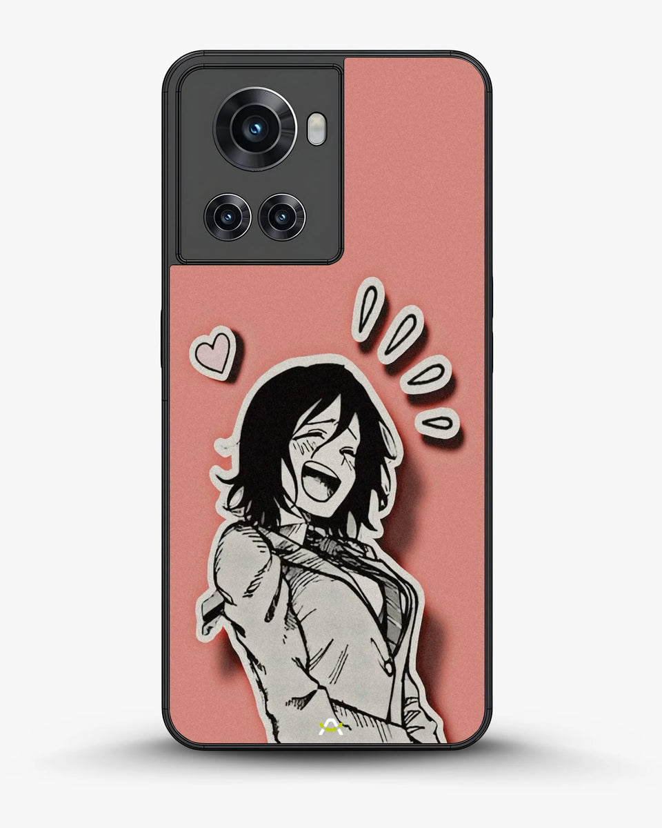 Creslia manga girl rose heart phone case - manga girl rose heart phone case oneplus 10r