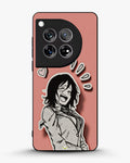 Creslia manga girl rose heart phone case - manga girl rose heart phone case oneplus 12r