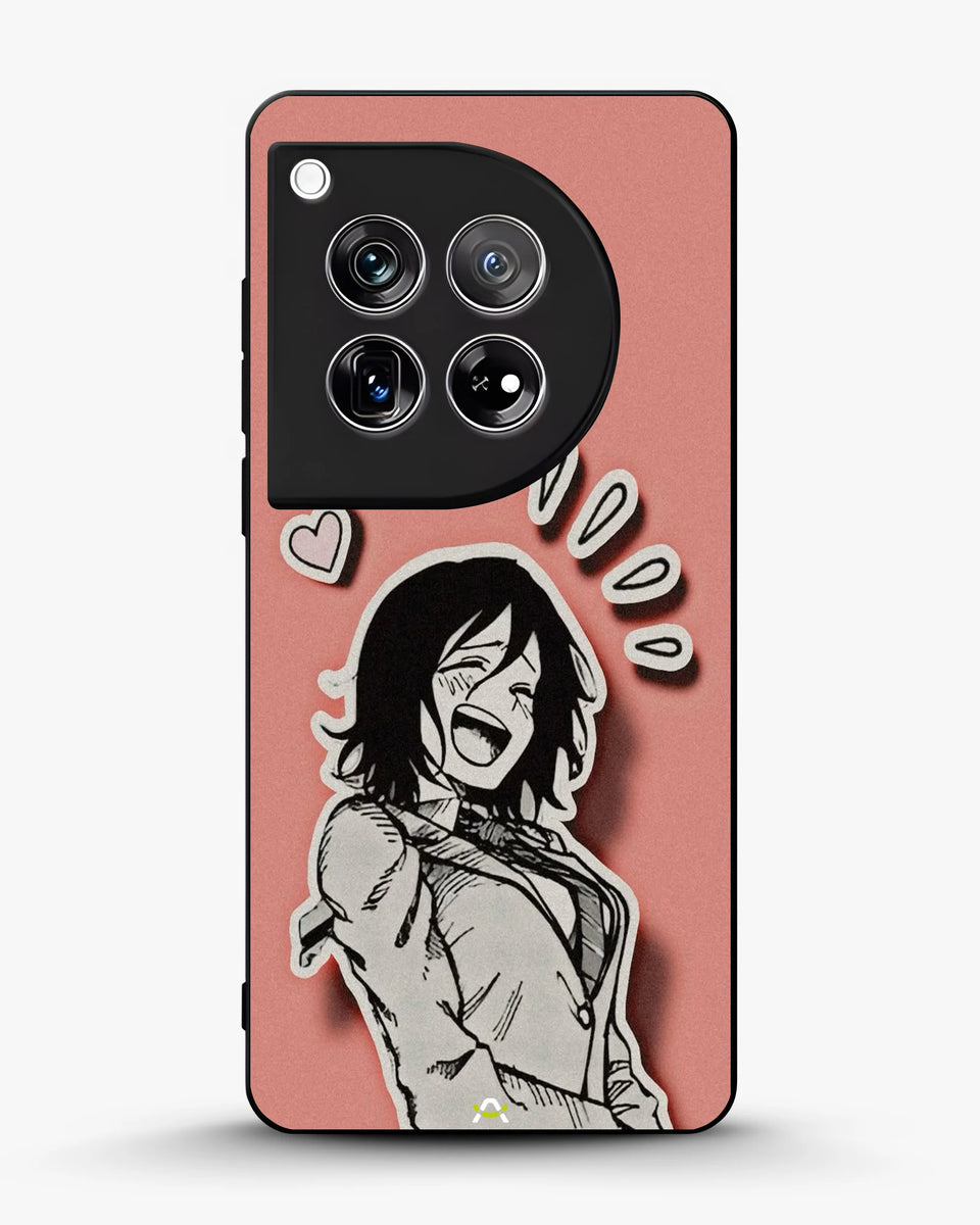 Creslia manga girl rose heart phone case - manga girl rose heart phone case oneplus 12r