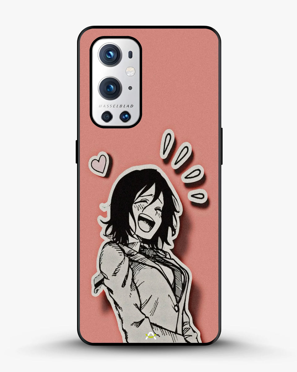 Creslia manga girl rose heart phone case - manga girl rose heart phone case oneplus 9 pro