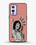 Creslia manga girl rose heart phone case - manga girl rose heart phone case oneplus 9