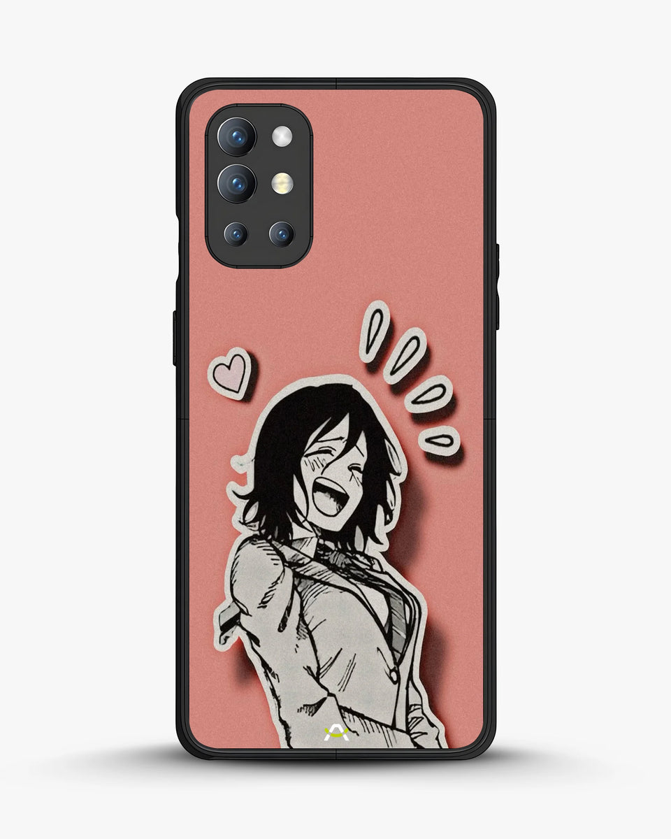 Creslia manga girl rose heart phone case - manga girl rose heart phone case oneplus 9r