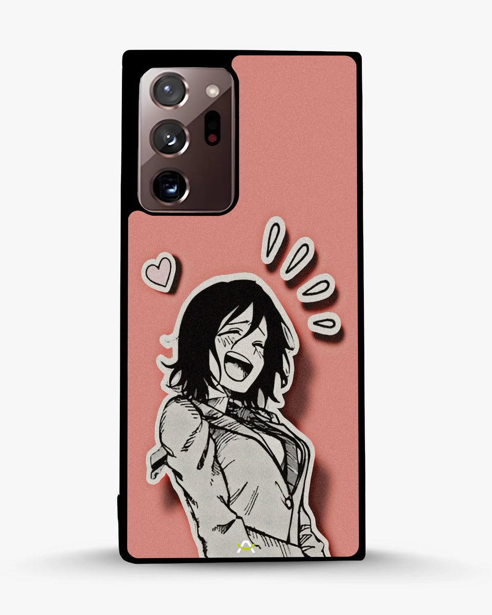 Creslia manga girl rose heart phone case - manga girl rose heart phone case samsung galaxy note 20 ultra