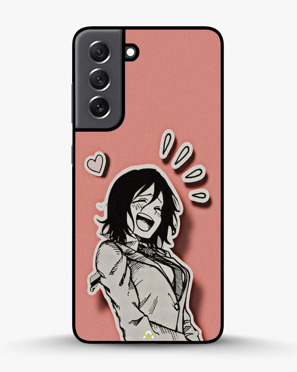Creslia manga girl rose heart phone case - manga girl rose heart phone case samsung galaxy s22 plus