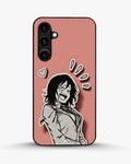 Creslia manga girl rose heart phone case - manga girl rose heart phone case samsung galaxy s23 fe