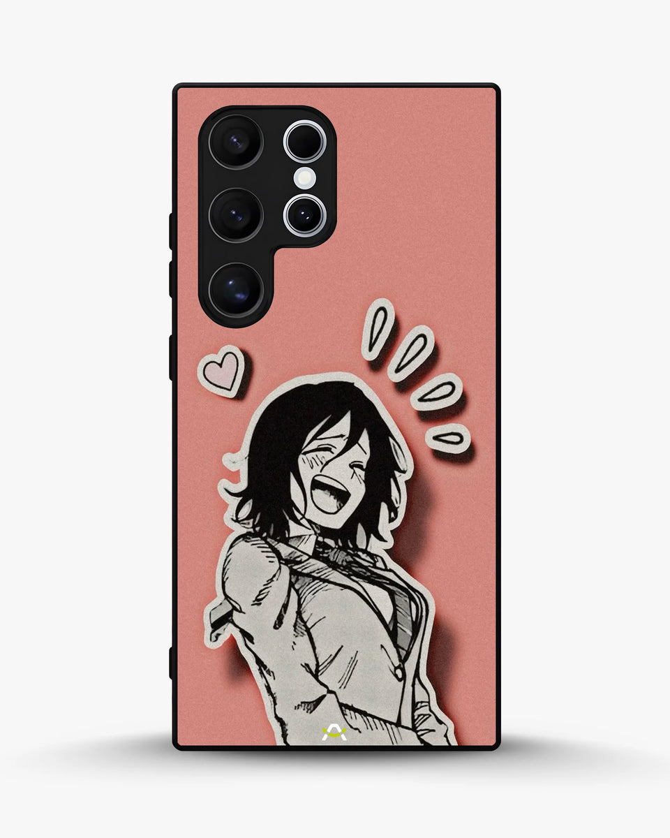 Creslia manga girl rose heart phone case - manga girl rose heart phone case samsung galaxy s25 ultra