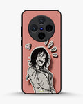 Creslia manga girl rose heart phone case - manga girl rose heart phone case vivo x200