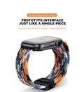 Magnetic Buckle Braided Loop Band for Apple Watch - Multicolor Nylon Strap - Creslia