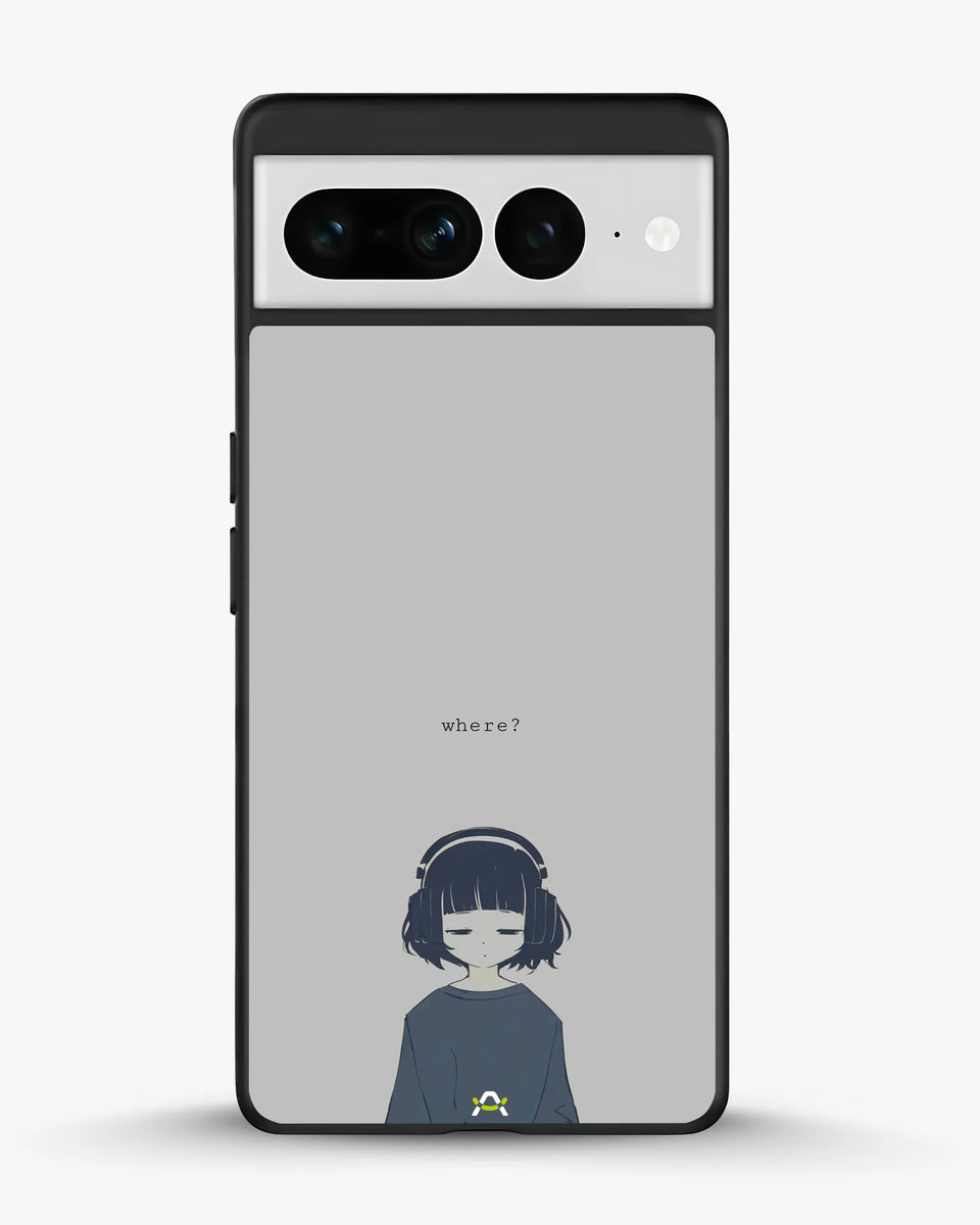 Creslia navy headphones girl phone case - navy headphones girl phone case google pixel 7 pro