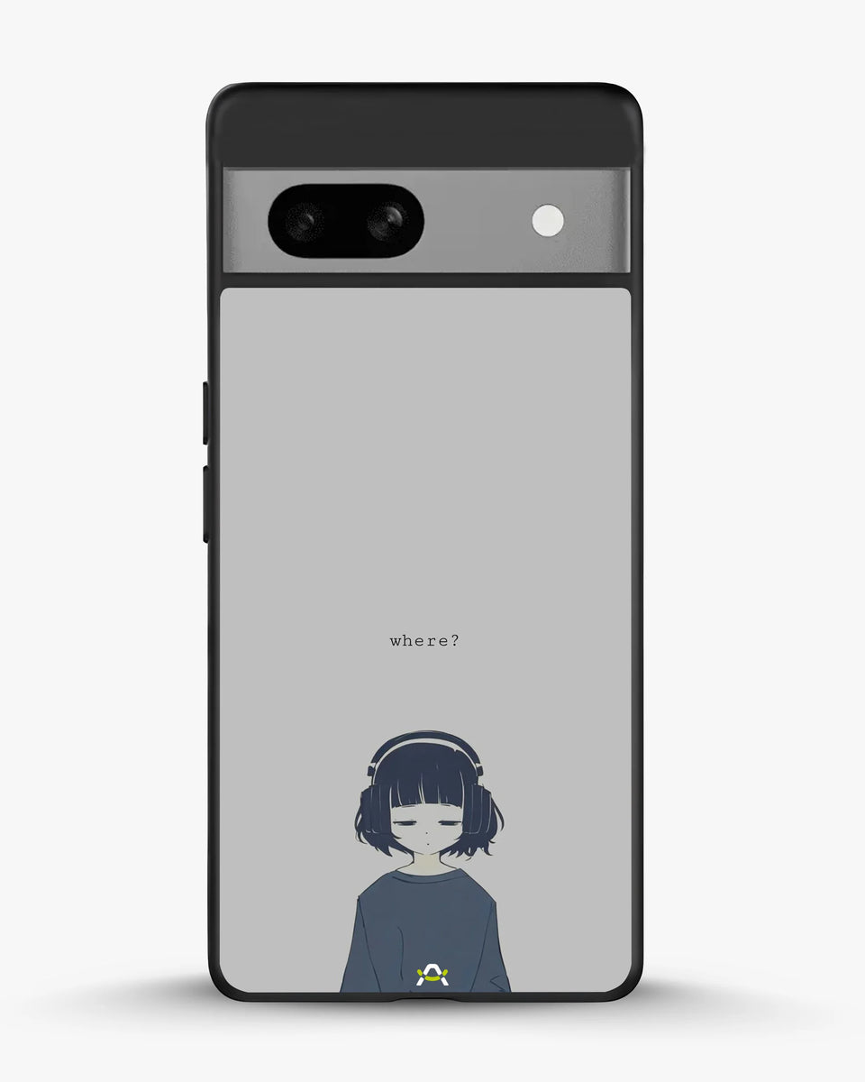 Creslia navy headphones girl phone case - navy headphones girl phone case google pixel 7a