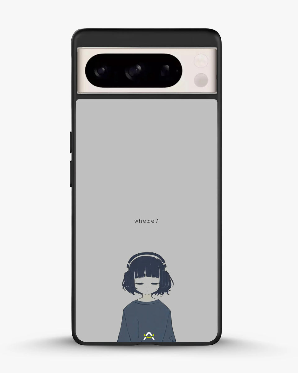Creslia navy headphones girl phone case - navy headphones girl phone case google pixel 8 pro