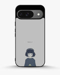 Creslia navy headphones girl phone case - navy headphones girl phone case google pixel 9