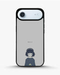 Creslia navy headphones girl phone case - navy headphones girl phone case iphone 17 air