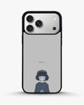 Creslia navy headphones girl phone case - navy headphones girl phone case iphone 17 pro