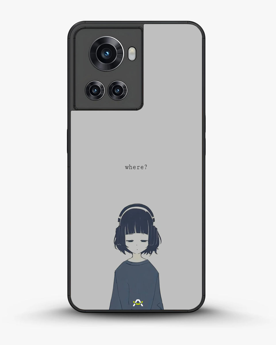 Creslia navy headphones girl phone case - navy headphones girl phone case oneplus 10r