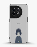 Creslia navy headphones girl phone case - navy headphones girl phone case oneplus 11r