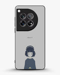 Creslia navy headphones girl phone case - navy headphones girl phone case oneplus 12r