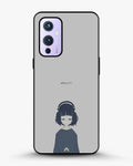 Creslia navy headphones girl phone case - navy headphones girl phone case oneplus 9