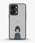 Creslia navy headphones girl phone case - navy headphones girl phone case oneplus nord 2t