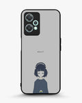 Creslia navy headphones girl phone case - navy headphones girl phone case oneplus nord ce2 lite