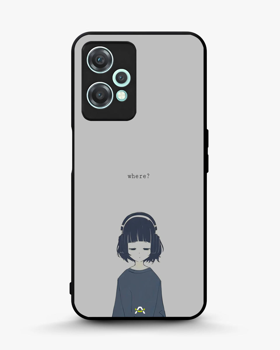 Creslia navy headphones girl phone case - navy headphones girl phone case oneplus nord ce2 lite