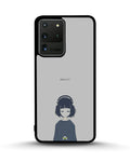 Creslia navy headphones girl phone case - navy headphones girl phone case samsung galaxy s20 ultra