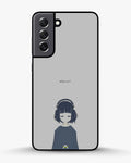 Creslia navy headphones girl phone case - navy headphones girl phone case samsung galaxy s21 fe