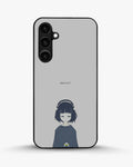 Creslia navy headphones girl phone case - navy headphones girl phone case samsung galaxy s23 fe