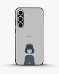 Creslia navy headphones girl phone case - navy headphones girl phone case samsung galaxy s24 plus