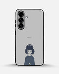Creslia navy headphones girl phone case - navy headphones girl phone case samsung galaxy s25