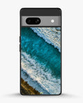 Creslia ocean waves phone case - ocean waves phone case google pixel 7a