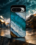 Creslia ocean waves phone case general construction specs - ocean waves phone case google pixel general specs 5