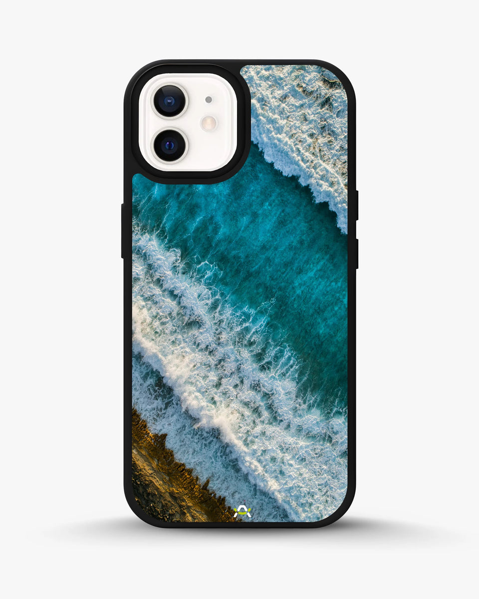 Creslia ocean waves phone case - ocean waves phone case iphone 12
