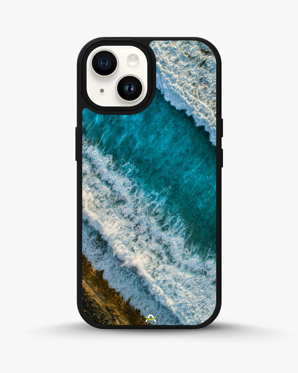 Creslia ocean waves phone case - ocean waves phone case iphone 15