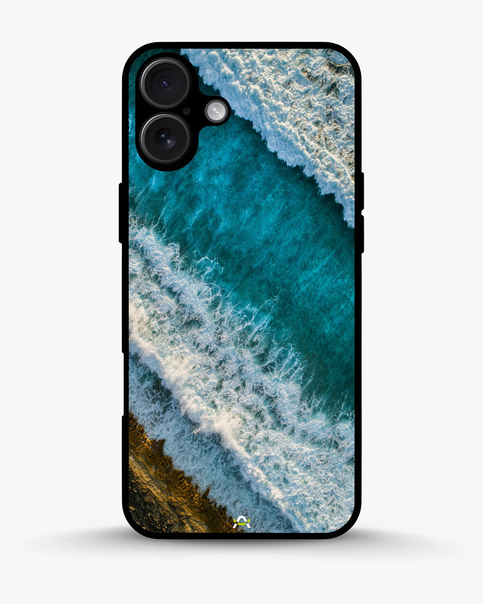 Creslia ocean waves phone case - ocean waves phone case iphone 16