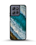 Creslia ocean waves phone case - ocean waves phone case moto g 2025