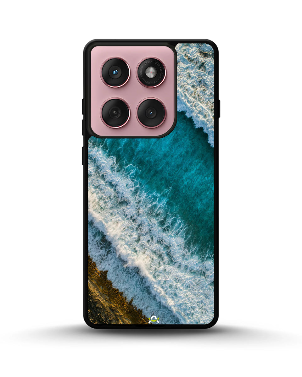 Creslia ocean waves phone case - ocean waves phone case motorola edge 2025