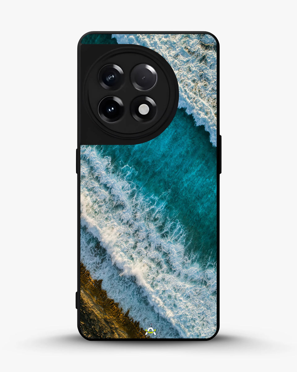 Creslia ocean waves phone case - ocean waves phone case oneplus 11r