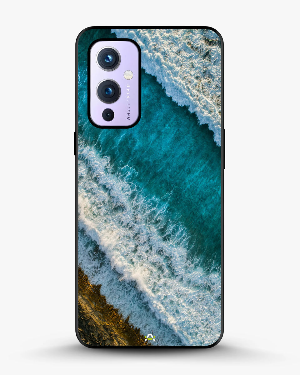 Creslia ocean waves phone case - ocean waves phone case oneplus 9